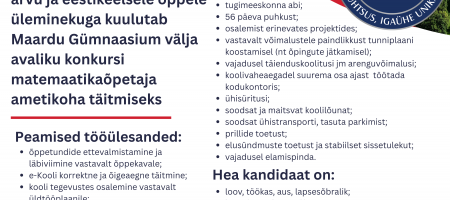 Maardu Gümnaasium otsib eesti matemaatikaõpetajat.png